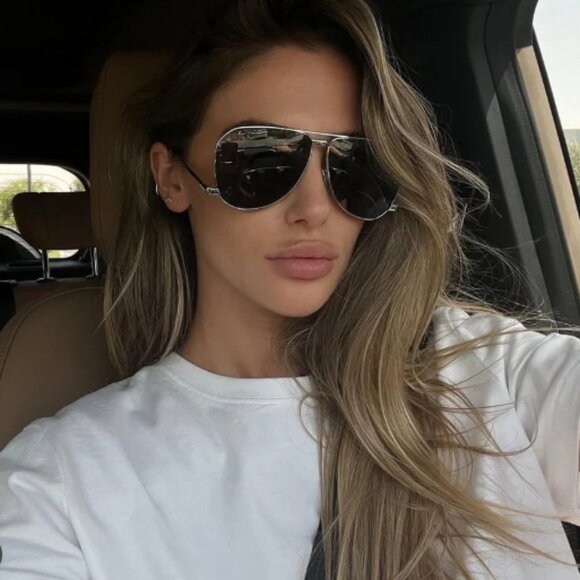 NEW SAINT LAURENT SUNGLASSES SL690 DUST 002 MEN SILVER EYEWEAR SL 690 DUST 002 - Picture 3 of 12